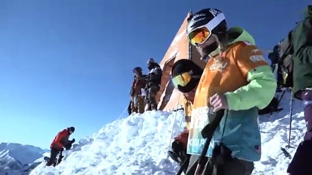 We Mic'd Up Lexi Dupont During a Gnarly Run on the Freeride World Tour