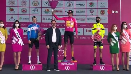 Tour of Antalya sona erdi, Bakan Kasapoğlu dereceye giren sporcuları tebrik etti