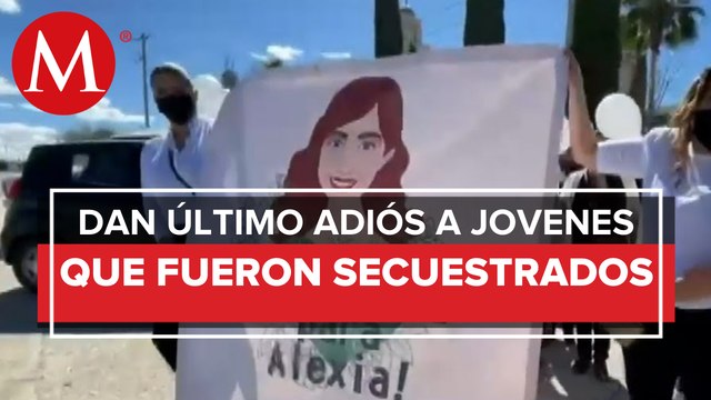 Familiares y amigos despiden a jóvenes secuestrados en Zacatecas