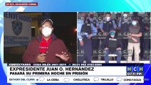 Autoridades policiales ejecutan orden de captura contra el expresidente Juan Orlando Hernández, solicitado en extradición por Estados Unidos