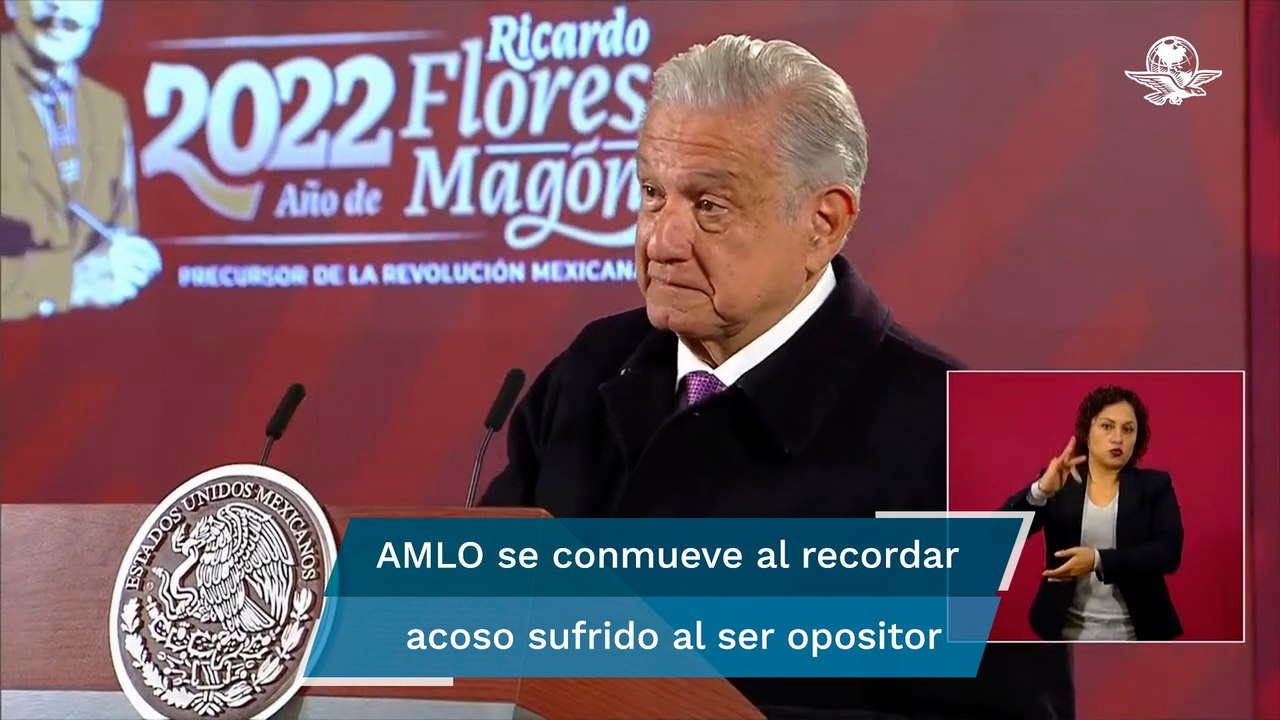 AMLO recuerda problemas que ha pasado con sus hijos al borde de las lágrimas