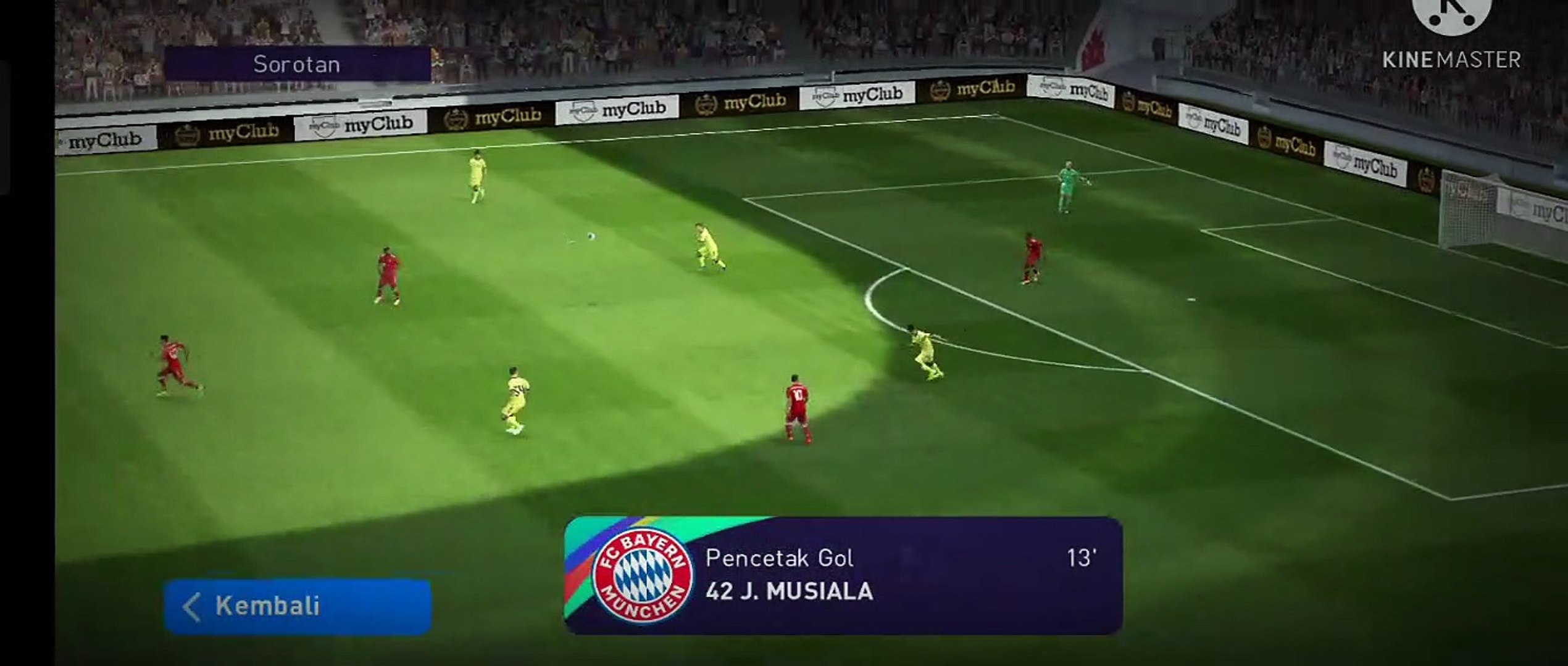 ⁣GOAL LONG SHOOT J. MUSIALLA #PES #PESMOBILE #PES2021 #EFOOTBALL #KONAMI #SHORTS