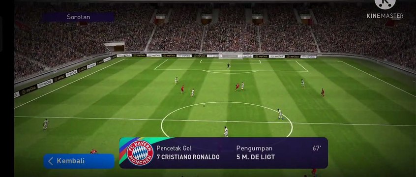 GOAL LONG SHOOT C. RONALDO #PES #PESMOBILE #PES2021 #EFOOTBALL #KONAMI
