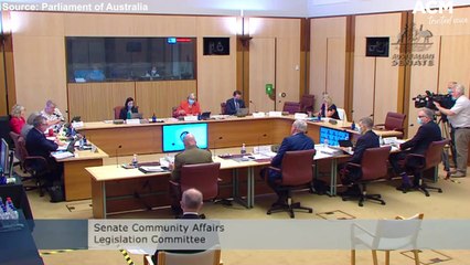 Janet Rice grills Richard Colbeck over aged care deaths | February 16, 2022 | ACM