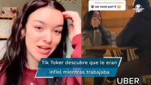 Conductora de Uber descubre que su novio es infiel al darle un servicio