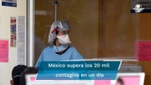Suman este martes 21 mil 207 contagios y 643 muertes por Covid en México