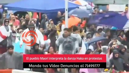 Tocan La Macarena y Baby Shark frente a manifestaciones