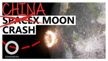 SpaceX Moon Crash Update: Rocket Crashing Moon Actually Chinese Booster