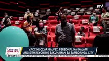 Vaccine Czar Galvez, personal na inalam ang sitwasyon ng bakunahan sa Zamboanga City; Higit 500K batang edad 5-11, target mabakunahan sa Region 9