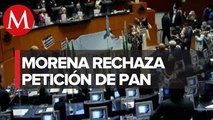 PAN toma tribuna del Senado y exige libertad de expresión
