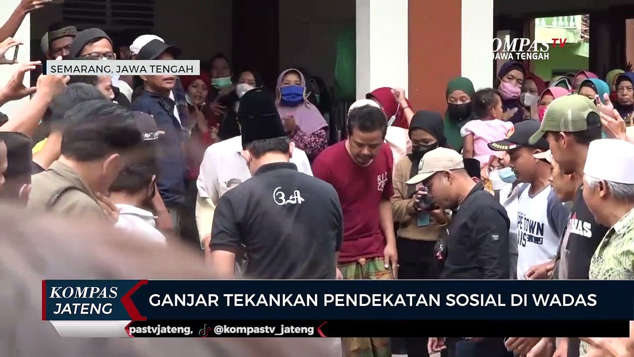 Ganjar Tekankan Pendekatan Sosial di Wadas