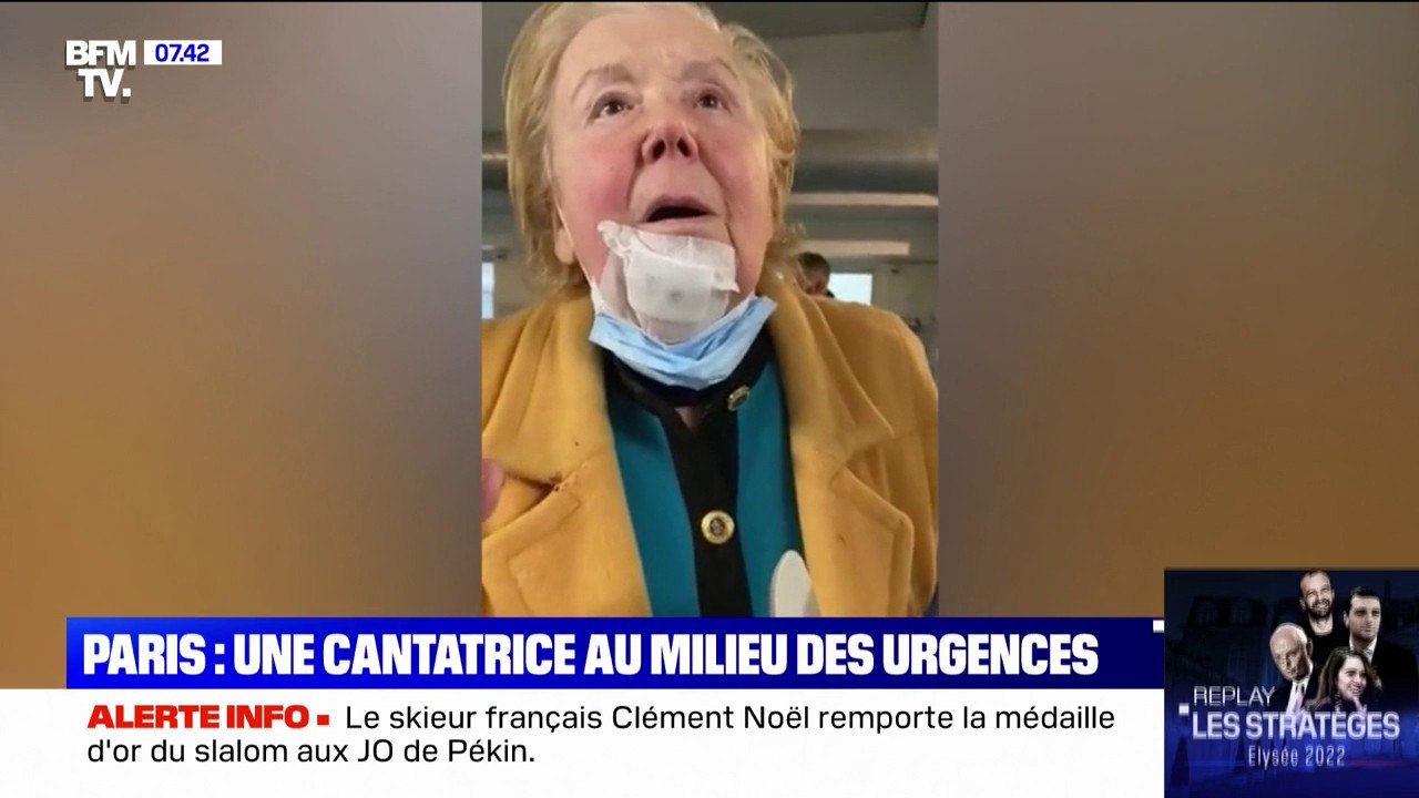 À l'hôpital Lariboisière, une cantatrice entame "La Flûte enchantée" au milieu des Urgences