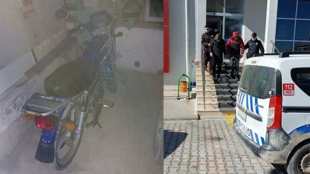 Yedi emin deposunu gece soydular, gündüz polise yakalandılar