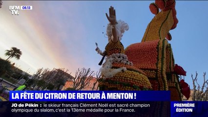 Après deux ans d'absence, la fête du citron est de retour à Menton