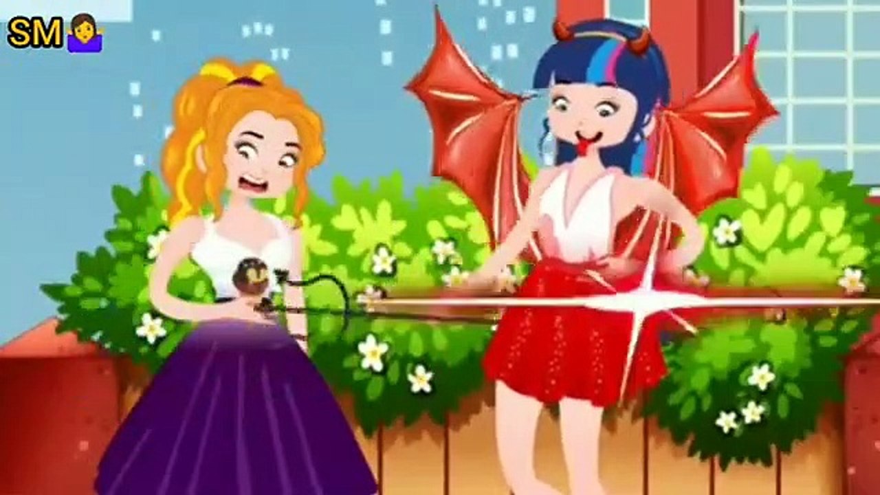 Equestrian girls princess dress up rich vs poor girl