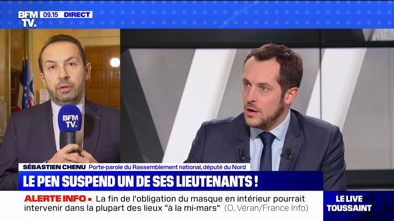 Sébastien Chenu (RN) estime que Nicolas Bay a fait preuve de "sabotage" et de "trahison"