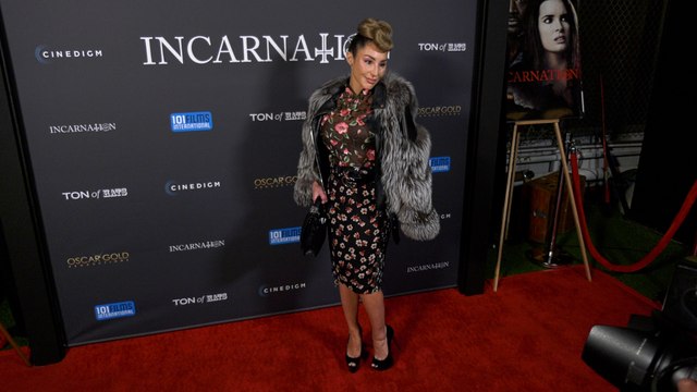 Christiana Cinn Incarnation World Premiere Red Carpet Fashion