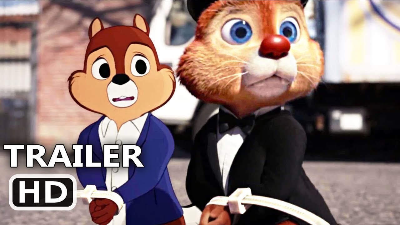 CHIP 'N DALE- RESCUE RANGERS Trailer (2022)