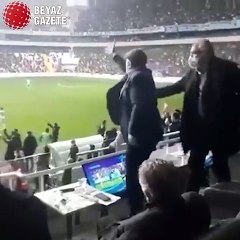 Murat Sancak'ın Beşiktaş maçındaki görüntüleri ortaya çıktı! Televizyonu söküp...