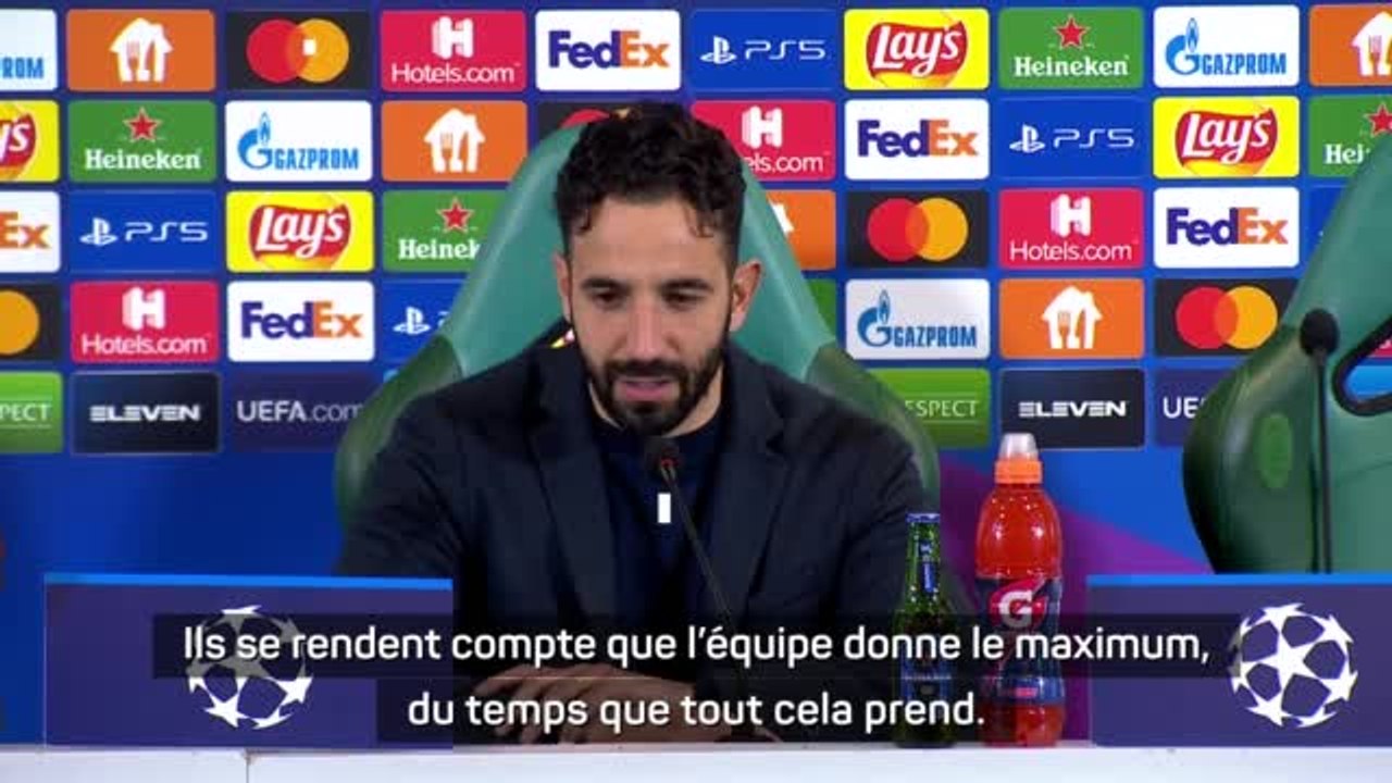 8e - Ruben Amorim : "Nous avons joué la meilleure équipe du monde"