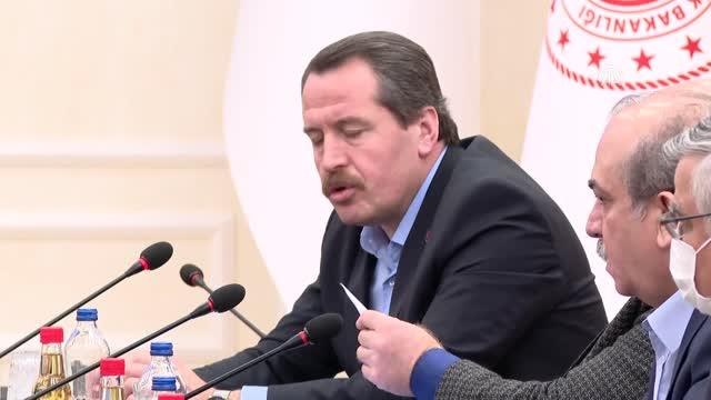 Kamu çalışanlarının 3600 ek gösterge düzenlemesi çalışmalarına ilişkin toplantı düzenlendi