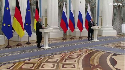 Putin dice estar listo para negociar con la OTAN tras reunirse con Scholz