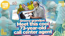 Meet this cool 73-year-old call center agent | Make Your Day