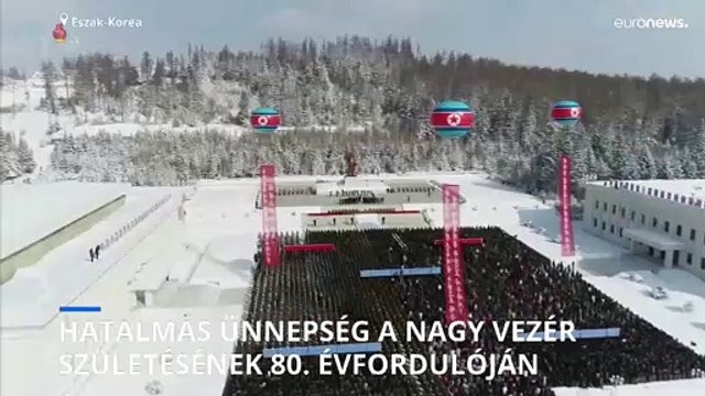 Észak-Korea: 80 éve született a nagy vezető, Kim Dzsongil