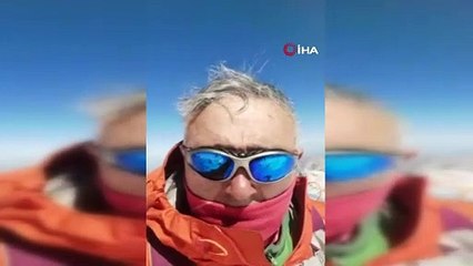 Türk doktor, Güney Amerika’nın en yüksek dağında zirveye ulaştı