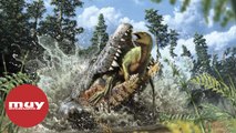 Hallan restos de un dinosaurio dentro de un cocodrilo prehistórico