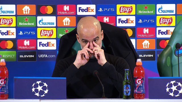 Pep Guardiola press conference after Sporting Lisbon 0-5 Manchester City