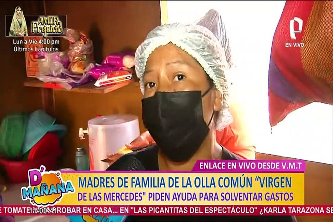VMT: madres de olla común "Virgen de las Mercedes" piden ayuda para solventar gastos