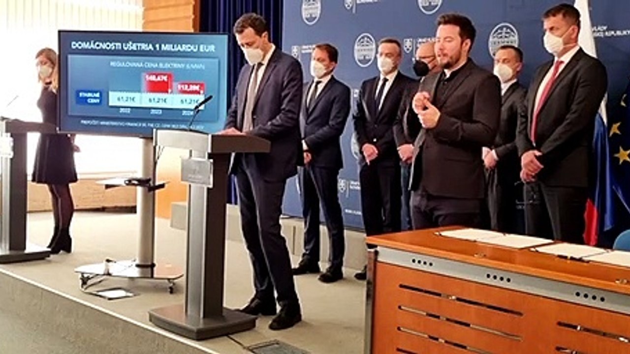 ZÁZNAM: SE budú do roku 2024 dodávať domácnostiam elektrinu za súčasnú cenu