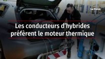 Les conducteurs d’hybrides préfèrent le moteur thermique