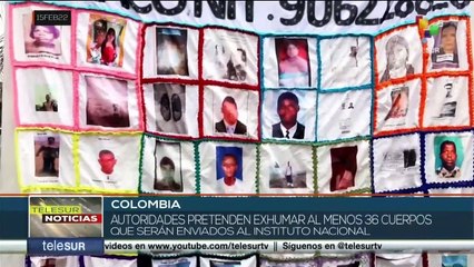 Inicia proceso de recuperación de cuerpos por conflicto armado en Colombia