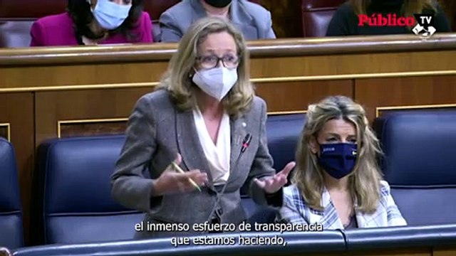Calviño acusa al PP de ampararse en calumnias y ataques personales infundados