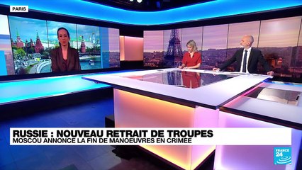 Crise ukrainienne : les occidentaux restent prudents face à l'annonce du retrait russe