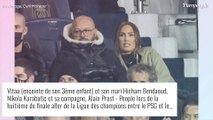 Vitaa très enceinte : sortie en couple avec son mari Hicham pour supporter le PSG