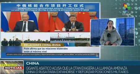 OTAN continúa realizando acusaciones contra China y Rusia