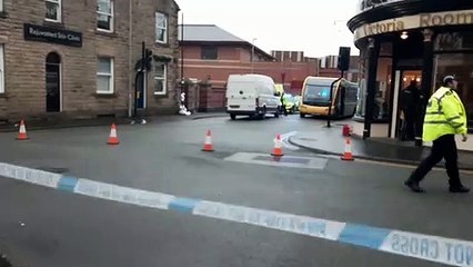 Police incident in Chorley town centre - Wednesday, February 16