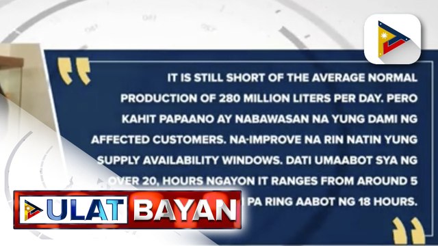 Water interruption ng Maynilad, magtatagal pa hanggang katapusan ng Pebrero; NWRB, nanawagan sa publiko na maging masinop sa paggamit ng tubig