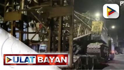Dalawang barangay sa Paco, Maynila, nawalan ng internet connection matapos makaladkad ng isang trak ang mga kable