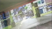 Imagens flagram ladrão saindo com produtos furtados de loja no Alto Alegre