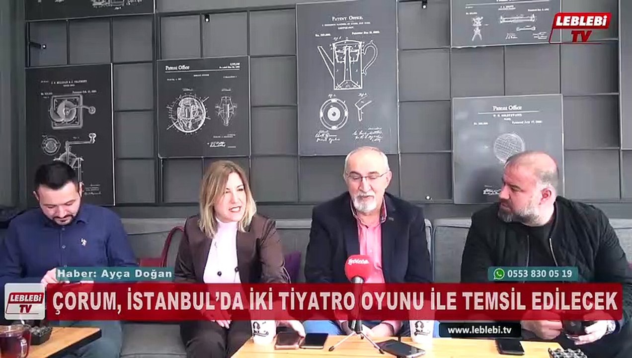 ÇORUM, İSTANBUL’DA İKİ TİYATRO OYUNU İLE TEMSİL EDİLECEK