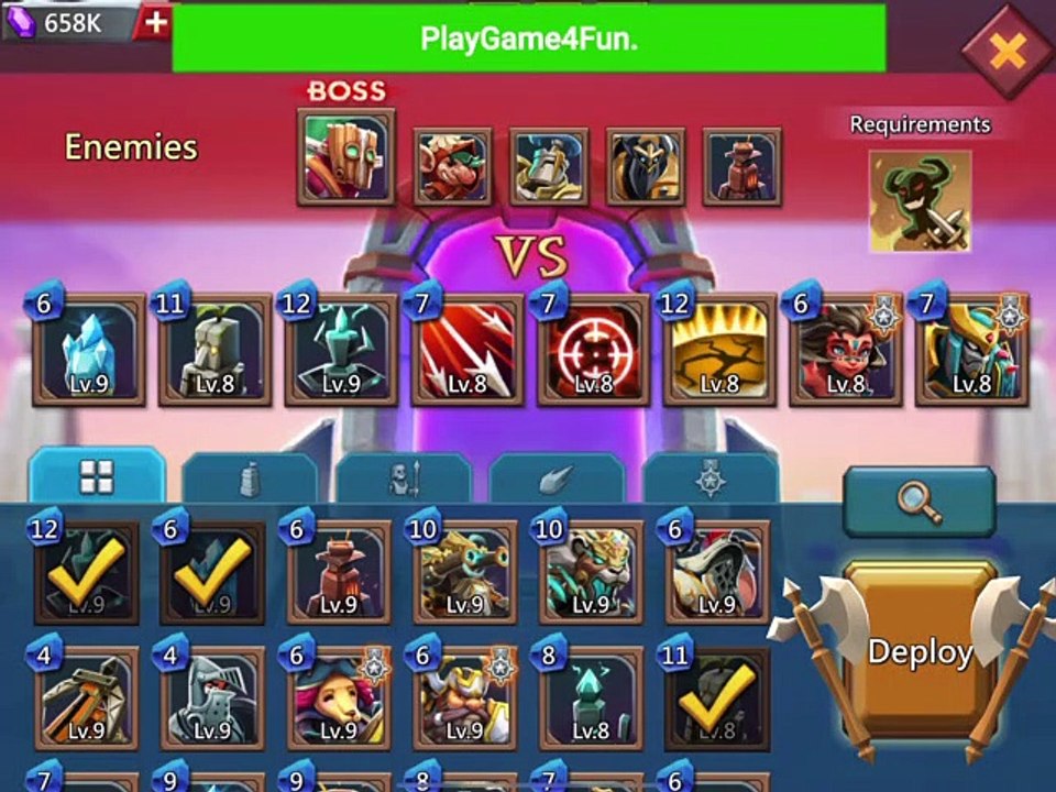 Lords Mobile - Vergeway - Chapter 9 Stage 12