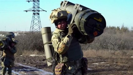 Ukraine forces in missile launch exercise near border