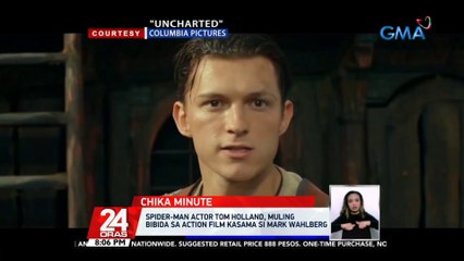 Spider-man actor Tom Holland, muling bibida sa action film kasama si Mark Wahlberg | 24 Oras