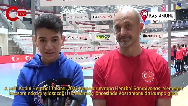 A Milli Kadın Hentbol Takımı, İzlanda maçı hazırlıklarına başladı