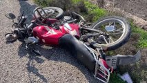Otomobille çarpışan motosikletin sürücüsü hayatını kaybetti