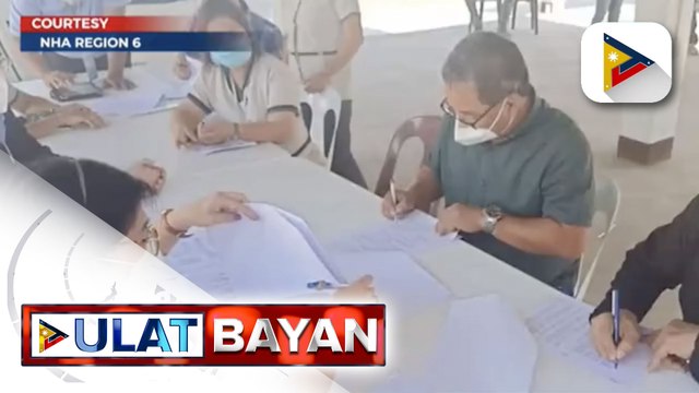 GOVERNMENT AT WORK: NHA at Guimaras LGU, nilagdaan ang kasunduan sa special EHAP para sa mga nasalanta ng Bagyong Odette